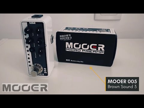 005 Brown Sound 3 by MOOER | RockBoard | PedalPedia