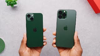 [情報] iPhone 13 & 13 Pro 松嶺青+綠色開箱