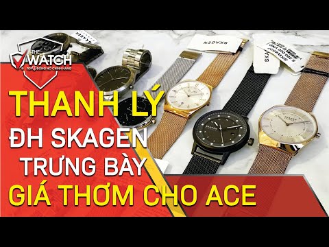 [P3] THANH LÝ ĐỒNG HỒ SKAGEN TRƯNG BÀY - CHƯA QUA SỬ DỤNG - GIÁ THƠM CHO ANH EM