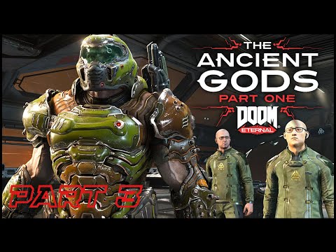 DOOM Eternal PS5 Gameplay - The Ancient Gods 1 - [Part 3] - Nightmare/No HUD