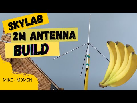 HAM RADIO: 2M/70cm Skylab Build. Home-Brew 2M antenna 143 - 148 MHz