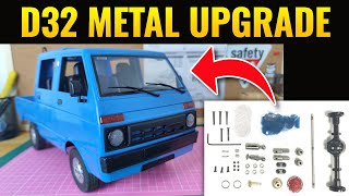WPL D32 Metal Axle UPGRADE || MODIFIED || How to install