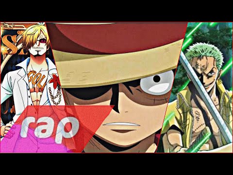 Os Mugiwaras(Os cinco primeiros antes de se conhecerem)reagindo aos Raps do Luffy,Zoro e Sanji.