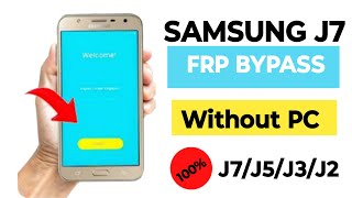 Remove Google account bypass samsung galaxy J7/J3/J5 Android 7.8.9