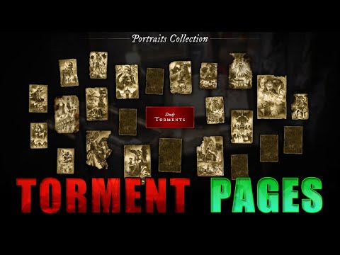 Portaits Collection for Torment 1 to Torment 6 in #witchfire