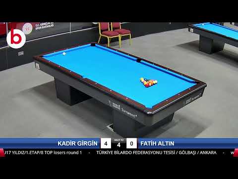 KADİR GİRGİN & FATİH ALTIN Bilardo Maçı - 