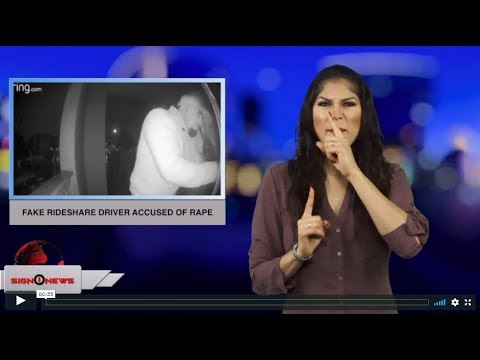 Fake rideshare driver accused of rape (ASL - 4.3.19)