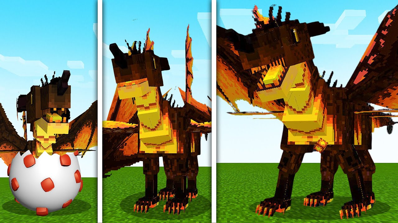 CICLO DE VIDA DE UM DRAGÃO NO MINECRAFT