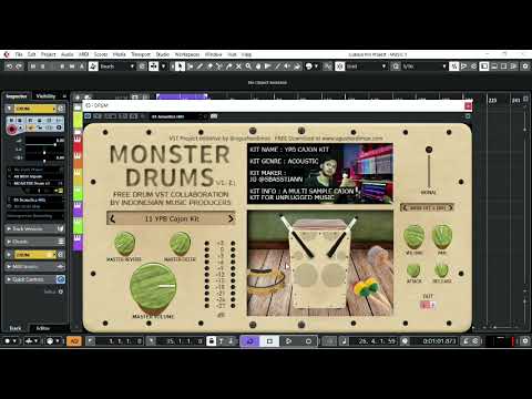 REVIEW ALL SOUND MONSTER DRUM VST FREE DOWNLOAD By AGUS HARDIMAN @ARTSONICA
