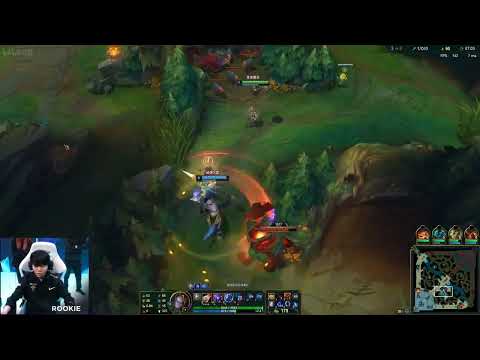 Proview Rookie Oriana - RNG vs V5 Game 1- Rookie 第一视角 LPL 2022