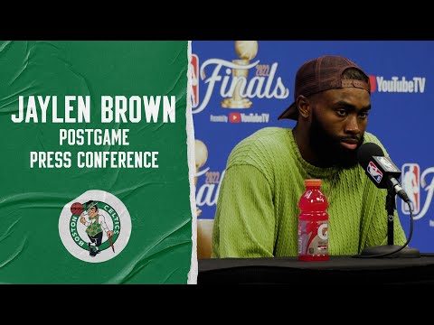 Jaylen Brown Postgame Media Availability | NBA Finals Game 4 | Boston Celtics vs. Warriors
