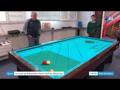 "C'est assez mathématiques", ils affinent leur technique au billard carambole avec un outil virtuel