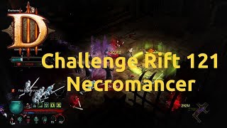 Diablo 3 - Challenge Rift - Challenge 121 - Necromancer - Smashed it