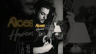 Alcest - Havens | Intro Guitar Cover + TAB. #shorts #alcest #guitarcover #guitar #classicalguitar