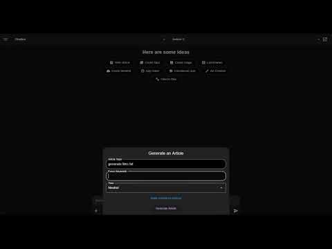 Item video thumbnail