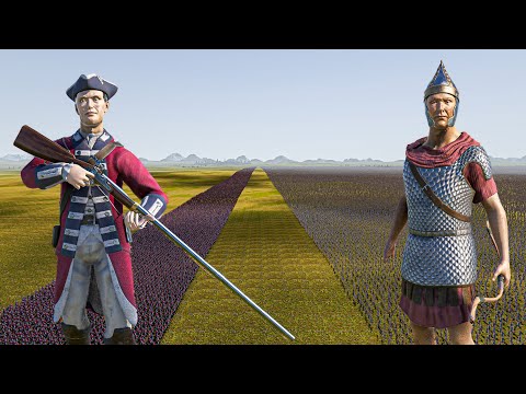 50.000 RED COATS vs 1 MILLION ROMAN ARCHERS - Ultimate Epic Battle Simulator 2 UEBS 2