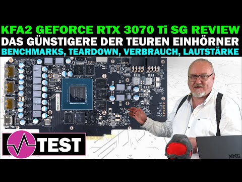 KFA2 GeForce RTX 3070 Ti SG Review - Ausbalancierte Custom-Lösung, mit Benchmarks und Labor-Analyse