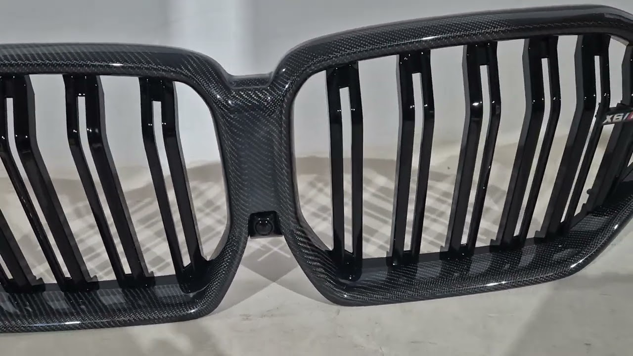 BMW X6 G06 2019- рр. Ніздрі M-Look (2018-2022, Карбон) Video 1