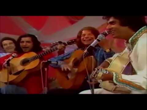 Enrico Macias, Manitas de Plata and Hyppolite Baliardo in TV Show
