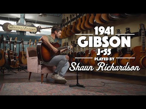 1941 Gibson J-55 played by Shaun Richardson