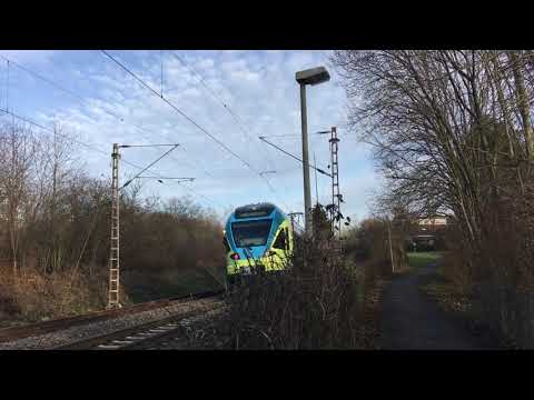 RB 72 der eurobahn nach Herford am Rande von Paderborn