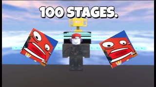 Beating:i wanna see u beat this game.(100 stages)