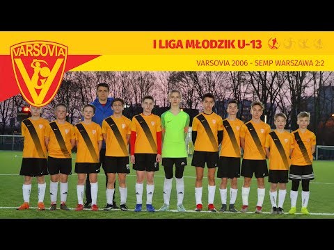 VARSOVIA 2006 - SEMP WARSZAWA 2:2 - I LIGA MŁODZIK U-13
