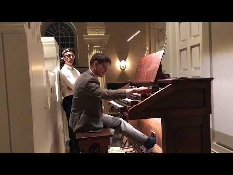Stop by stop demo of Fisk Op. 150 at Christ Church, Philadelphia