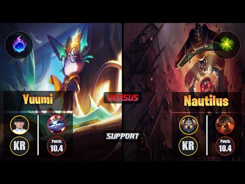 Hoit YUUMI (Support) [Arcane Comet] VS NAUTILUS - Challenger KR Patch 10.4