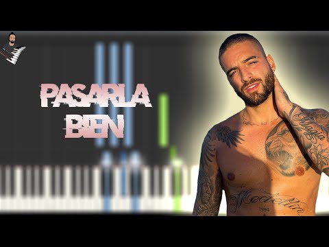 Maluma - Have a good time | Instrumental Piano Tutorial / Sheet Music / Karaoke / MIDI