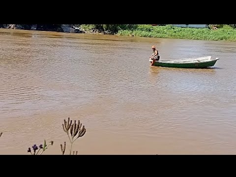 Pesca en isla🤯[Goya Corrientes]