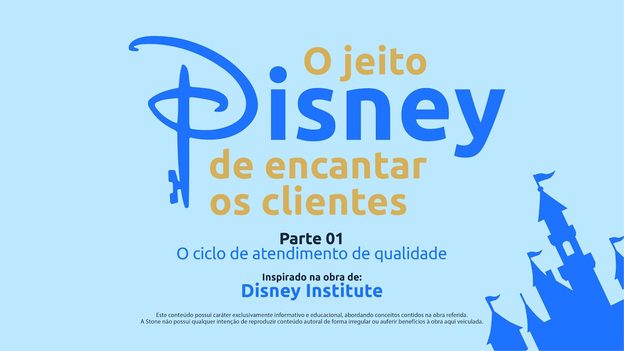 BIBLIOTECA STONE CO. | O jeito Disney de encantar os clientes - Aula 01