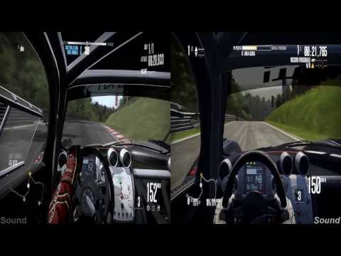 NFS: Shift 1 vs Shift 2 - Ultra Graphic & Sound Comparison [1080p]