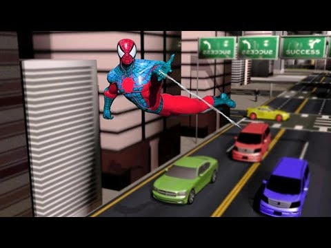Amazing Flying Iron Superhero Spider Mission Part-1 | New Android GamePlay | By Game Crazy