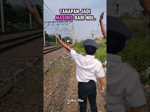 TAHAPAN JADI MASINIS DARI NOL #shorts #keretaapi #masinis #trending