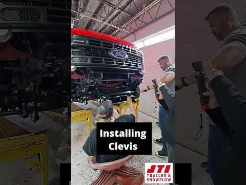 Installing Meyer Snow Plow on F-350 XL (Part 1)