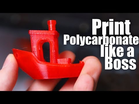 Polycarbonate 3d printer filament