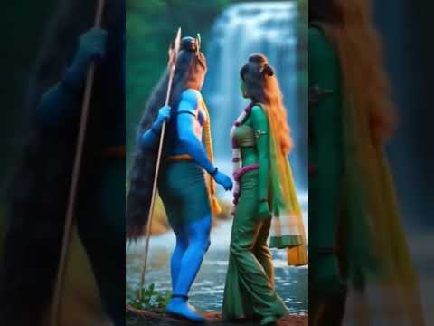 bholenath sang Mata parvaati🙏❤️ #shortvideo #shorts