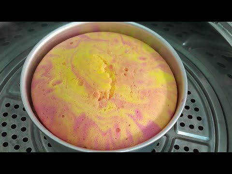 Kek kukus hanya 3 bahan