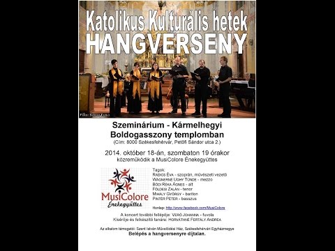 MusiColore Énekegyüttes koncertje - 2014.10.18. I.