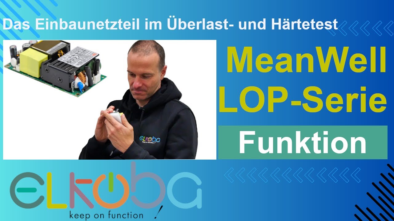 Jetzt im Härtetest! Das neue MeanWell Netzteil LOP-300-24