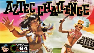 AZTEC CHALLENGE – Commodore 64 (1983) | Paul Norman's Retro Obstacle Adventure