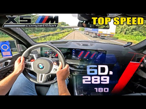 2026 BMW X5M Competition is FAST! on the UNLIMITED AUTOBAHN
