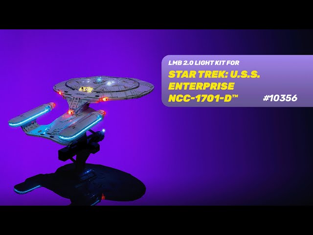 Video Teaser für LIGHT MY BRICKS - Star Trek: U.S.S. Enterprise NCC-1701-D™ #10356