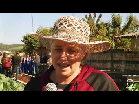 Alunos de Mariópolis aprendem sobre o cultivo de hortaliças