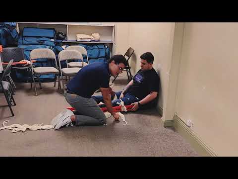 Tib Fib Immobilization - NYS EMT-B Psychomotor Skill Station