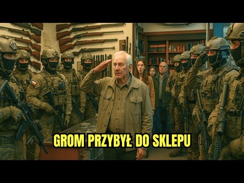 Wyrzucili starego weterana ze sklepu z bronią — godzinę później pojawiła się cała jednostka GROM