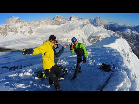 scialpinismo Dolomiti Val Fiorentina Zoldo Monte Mondeval 2560m