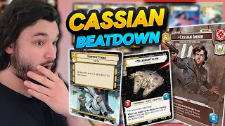 Cassian Yellow BEATDOWN Draws SO Many Cards! Deck Tech | Star Wars Unlimited