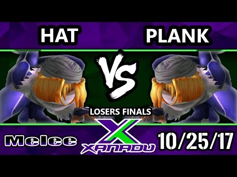 S@X 225 Melee - Hat (Sheik) Vs. Plank (Sheik) - Smash Melee Losers Finals - SSBM